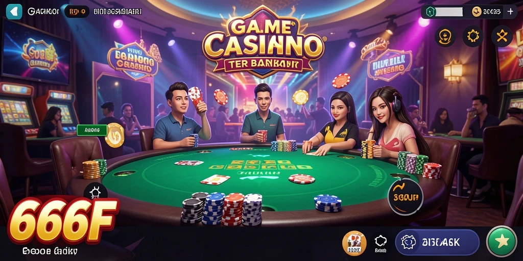 Tampilan gameplay Live Casino yang menegangkan dan interaktif.