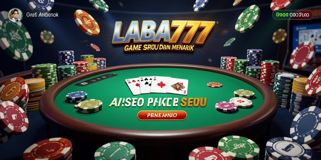 Tampilan gameplay Poker yang menarik di LABA777.