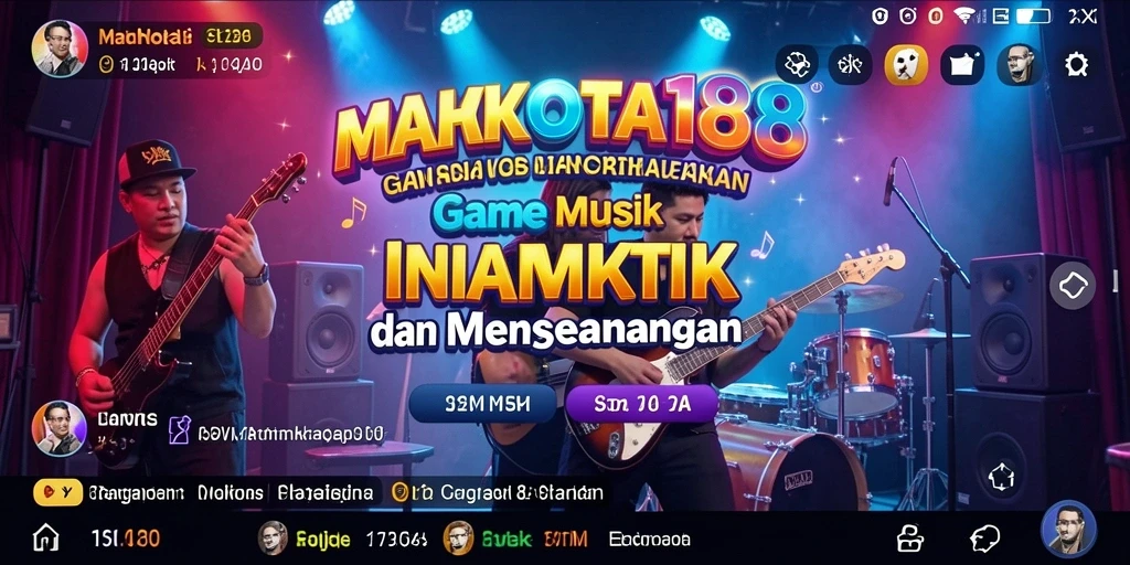 Tangkapan layar menunjukkan gameplay interaktif dari MAHKOTA188.