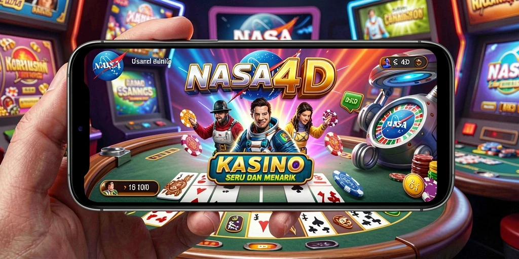 Menampilkan gameplay yang seru dan menarik dari NASA4D.