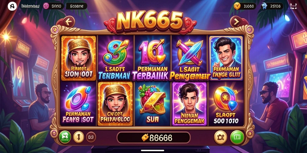 Screenshot NK666 menampilkan gameplay Slot yang seru dan menarik.