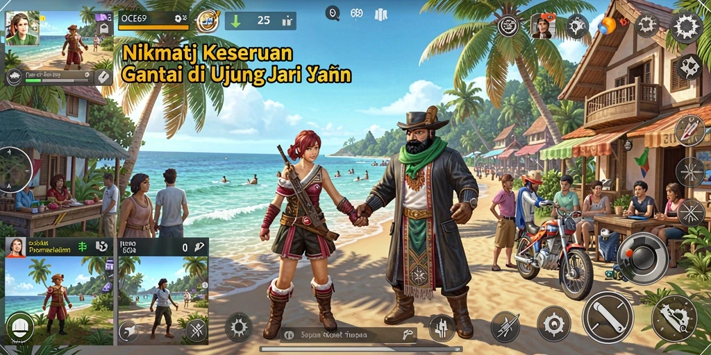 Gameplay seru dan menyenangkan dari OCE69 dalam aksi.
