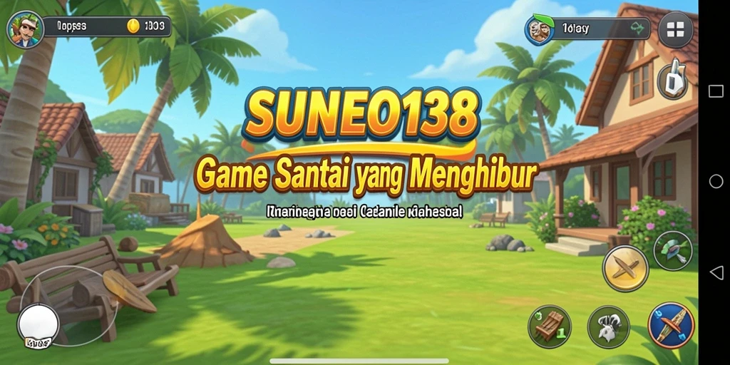 Tampilan gameplay <strong>SUNEO138</strong> yang penuh warna dan menghibur.